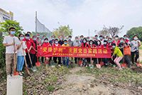 爱树护绿 共建绿色家园——九州网页版登录入口-九州（中国）集团党支部参加大龙街道党委组织